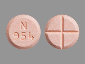 Image 1 - Imprint N 954 - amphetamine/dextroamphetamine 15 mg