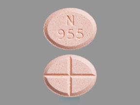 Image 1 - Imprint N 955 - amphetamine/dextroamphetamine 20 mg