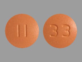 Image 1 - Imprint 11 33 - chlorpromazine 200 mg