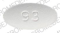 Image 1 - Imprint 93 536 - naproxen 275 mg