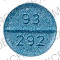 Imprint 93 292 - carbidopa/levodopa 10 mg / 100 mg