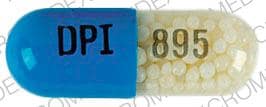 Image 1 - Imprint DPI 895 - guaifenesin/pseudoephedrine 300 mg / 60 mg