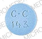 Image 1 - Imprint C-C  143 - trichlormethiazide 4 MG
