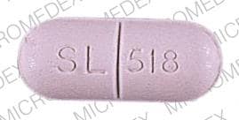 Imprint SL  518 - theophylline 450 mg