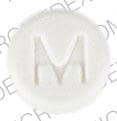 Pill Finder M 757 White Round Medicine