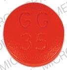 Image 1 - Imprint GG 35 - thioridazine 150 MG