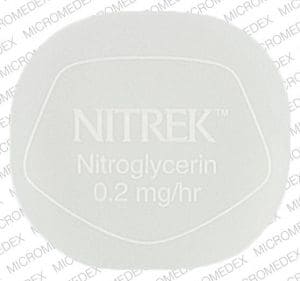 Image 1 - Imprint NITREK Nitroglycerin 0.2mg/hr - Nitrek 0.2 MG/HR