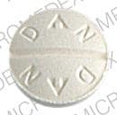 Imprint 5496 DAN DAN - hydrochlorothiazide/spironolactone 25 mg / 25 mg