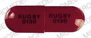Image 1 - Imprint RUGBY 0130 RUGBY 0130 - cephalexin 500 mg
