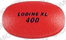 Image 1 - Imprint LODINE XL 400 - Lodine XL 400 mg