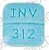 Image 1 - Imprint INV 312 4 - warfarin 4 mg