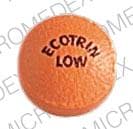 Image 1 - Imprint ECOTRIN LOW - Ecotrin Adult Low Strength 81 mg