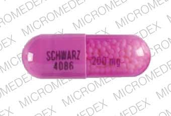 Image 1 - Imprint 200 mg SCHWARZ 4086 - Verelan PM 200 mg