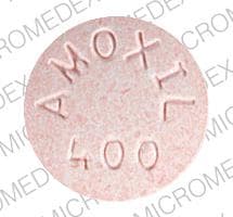 Image 1 - Imprint AMOXIL 400 - Amoxil 400 mg