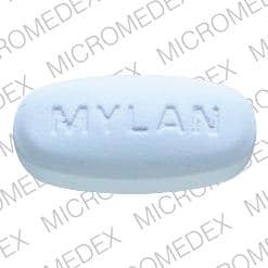 Image 1 - Imprint 733 MYLAN - naproxen 550 mg