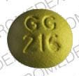 Imprint GG 216 - amitriptyline/perphenazine 25 mg / 4 mg
