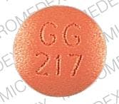 Imprint GG  217 - amitriptyline/perphenazine 50 mg / 4 mg