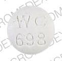 Image 1 - Imprint WC 698 - phenobarbital 100 mg