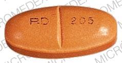 Image 1 - Imprint PD 205 - Procan SR 750 mg