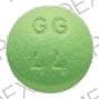 Pill Finder: GG 44 Green Round - Medicine.com