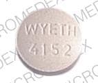 Image 1 - Imprint WYETH 4152 - Isordil Titradose 5 mg