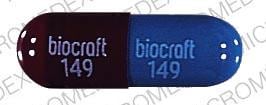 Imprint BIOCRAFT 149 - clindamycin 150 mg