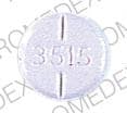 Image 1 - Imprint 3515 RUGBY - cyproheptadine 4 mg