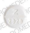 Image 1 - Imprint Z 2929 - cyproheptadine 4 mg