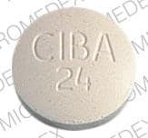 Image 1 - Imprint CIBA 24 - Cytadren 250 mg