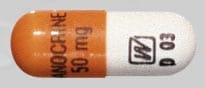 Image 1 - Imprint DANOCRINE 50 mg W D 03 - Danocrine 50 mg