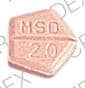 Image 1 - Imprint DECADRON MSD 20 - Decadron 0.25 mg