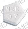 Image 1 - Imprint MSD 97 DECADRON - Decadron 4 mg