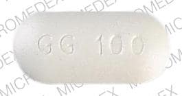 Image 1 - Imprint GG 100 - acetaminophen/propoxyphene 650 mg / 100 mg