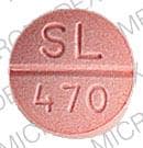 Image 1 - Imprint SL 470 - propranolol 60 mg