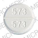 Image 1 - Imprint 573 573 PROVENTIL 4 - Proventil 4 mg