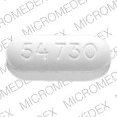 Pill Finder: 54 730 White Capsule-shape - Medicine.com