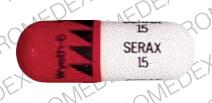 Image 1 - Imprint SERAX 15 WYETH-6 - Serax 15 MG