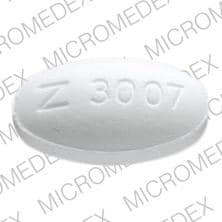 Imprint Z 3007 - metronidazole 500 mg