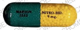Imprint MARION 1553 NITRO-BID 9 mg - Nitro-Bid 9 MG
