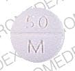 Image 1 - Imprint 50 M - levothyroxine 0.05 mg