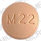 Imprint LL M22 - methyldopa 250 MG