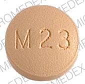 Image 1 - Imprint LL M23 - methyldopa 500 MG