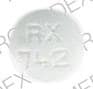 Image 1 - Imprint RX 742 - phenobarbital 30 mg