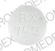 Image 1 - Imprint RX 743 - phenobarbital 60 mg