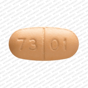 Image 1 - Imprint 73 01 LOGO - verapamil 180 mg