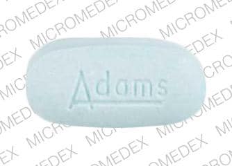 Image 1 - Imprint Adams 002 - Aquatab DM 60 mg / 1200 mg