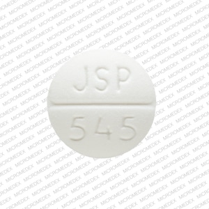 Pill Finder: Jsp 545 White Round - Medicine.com