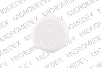 Image 1 - Imprint Z 67 - atenolol 100 mg