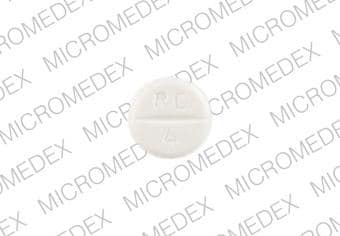 Imprint RC 4 - fosinopril/hydrochlorothiazide 20 mg / 12.5 mg