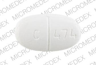 Image 1 - Imprint C 474 - metformin 1000 mg
